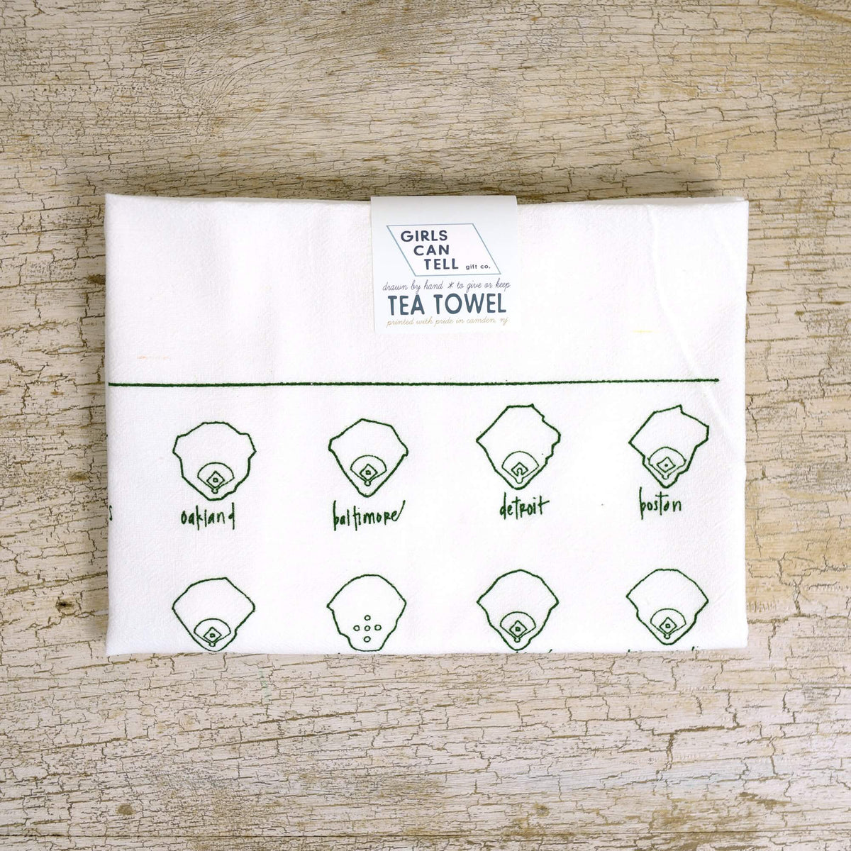 Kitchen Measurements Tea Towel – Girls Can Tell