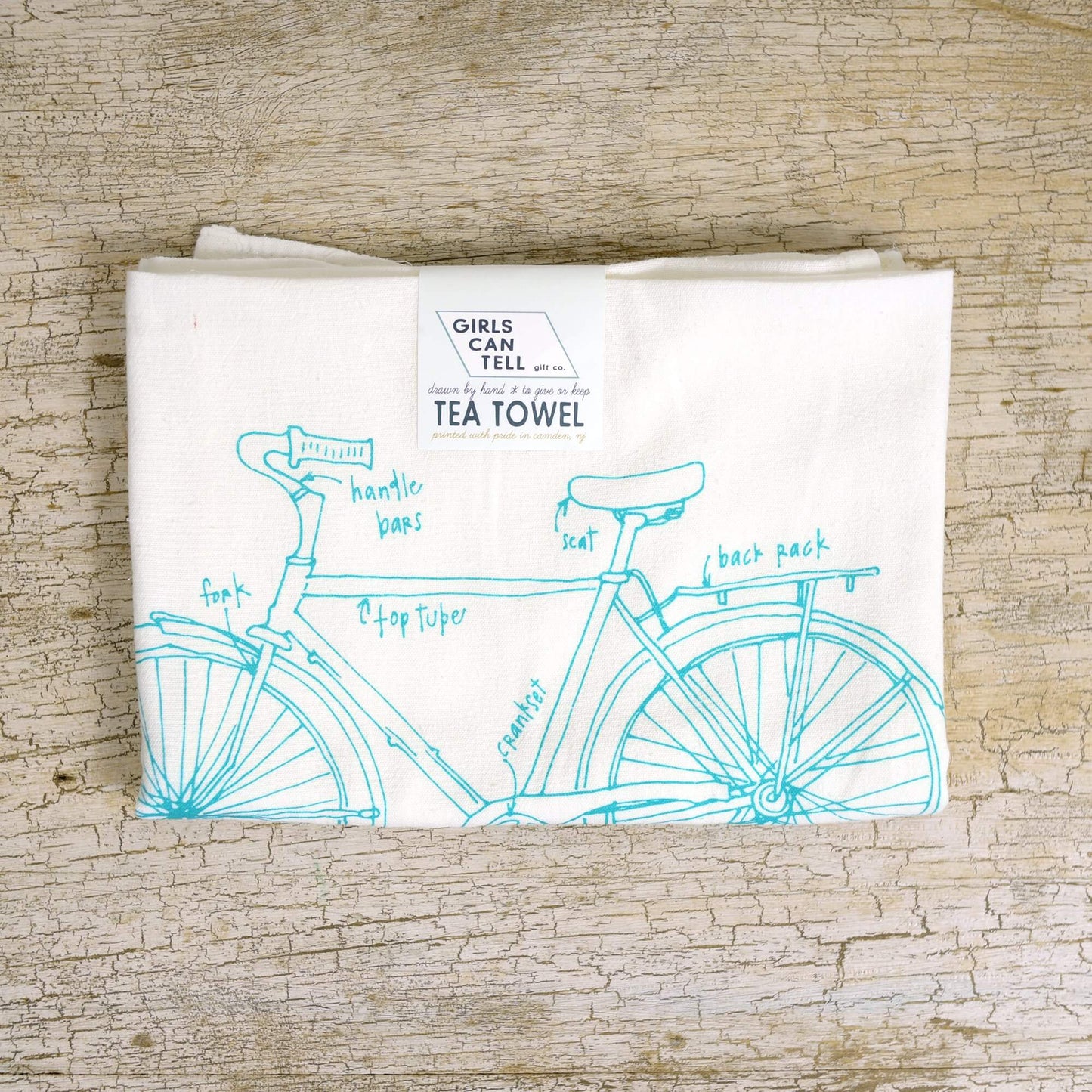 Bicycle Tea Towel