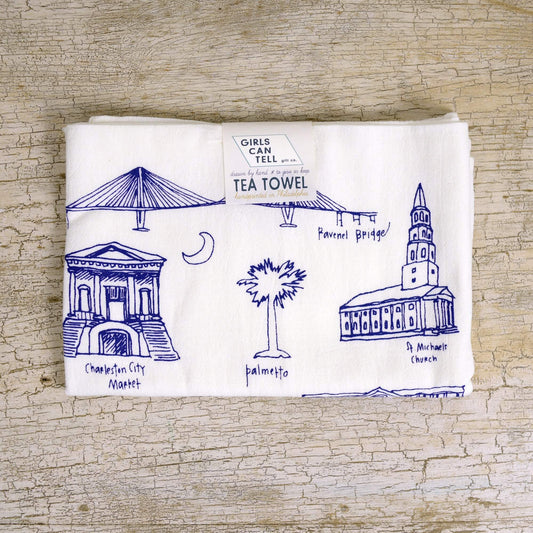 Charleston Tea Towel