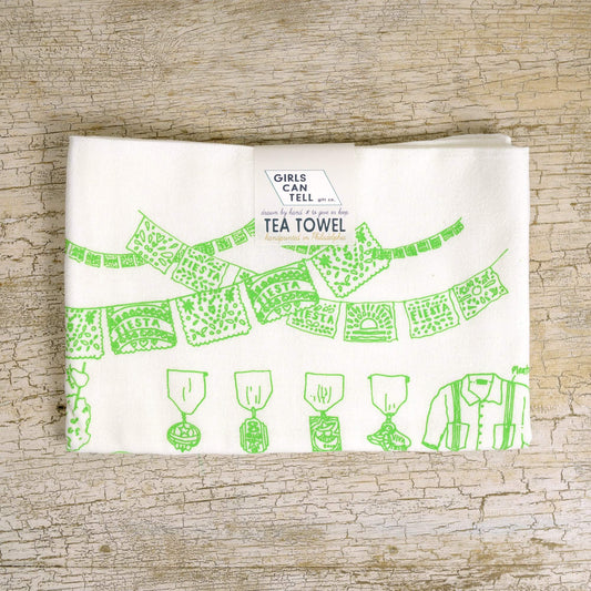 Fiesta Tea Towel