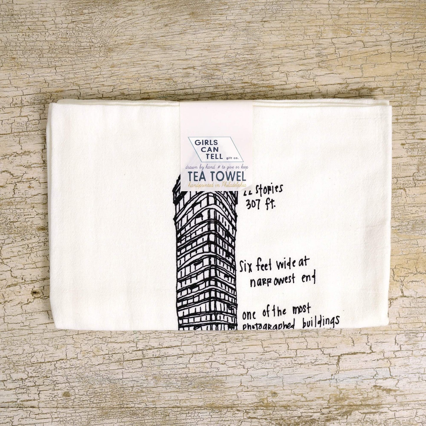 Flatiron Tea Towel