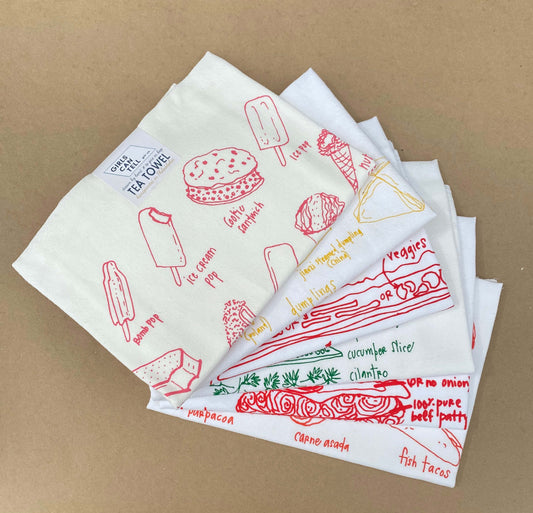 Foodie Tea Towel Bundle