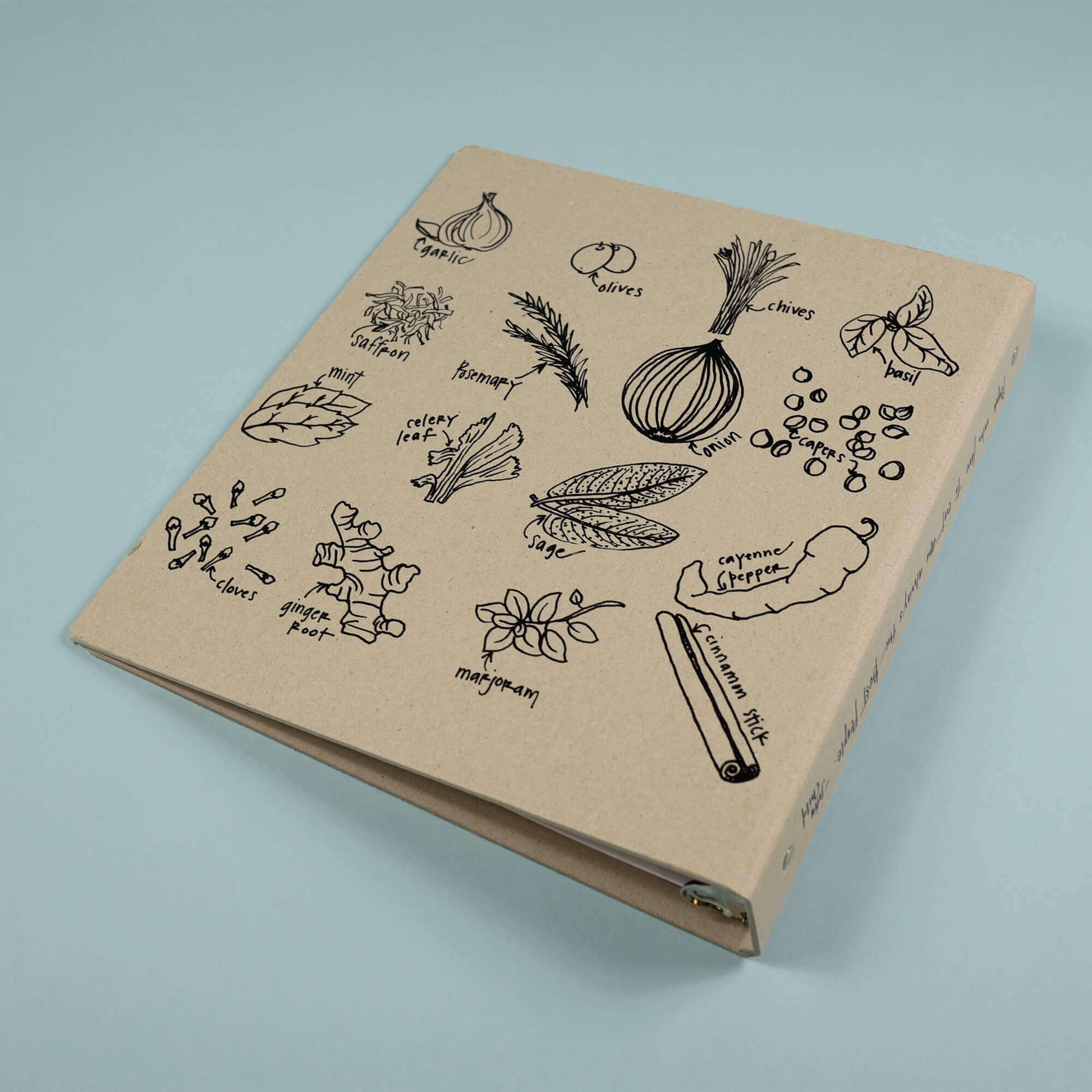 recipe organizer binder